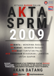 AKTA SPRM 2009
